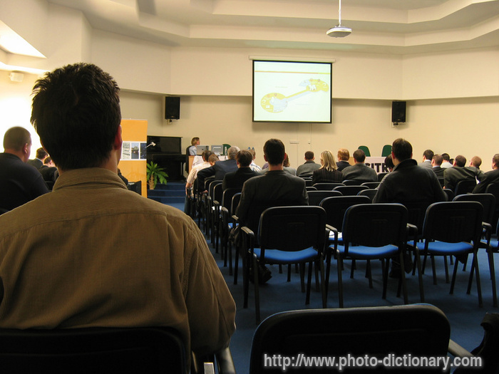 conference - photo/picture definition - conference word and phrase image