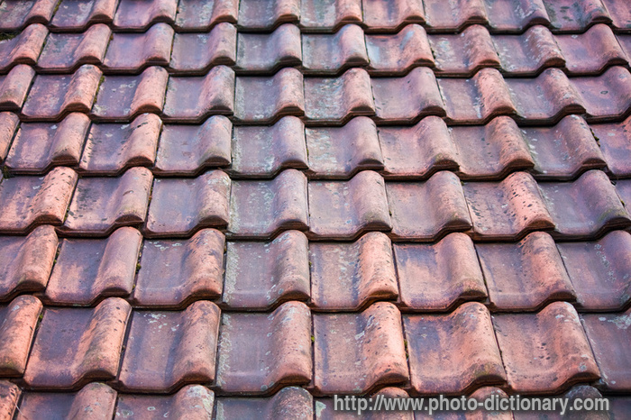 potsherd roof - photo/picture definition - potsherd roof word and phrase image