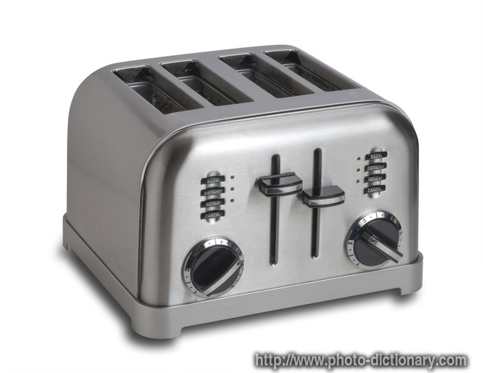 toaster - photo/picture definition - toaster word and phrase image