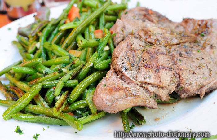 steak - photo/picture definition - steak word and phrase image