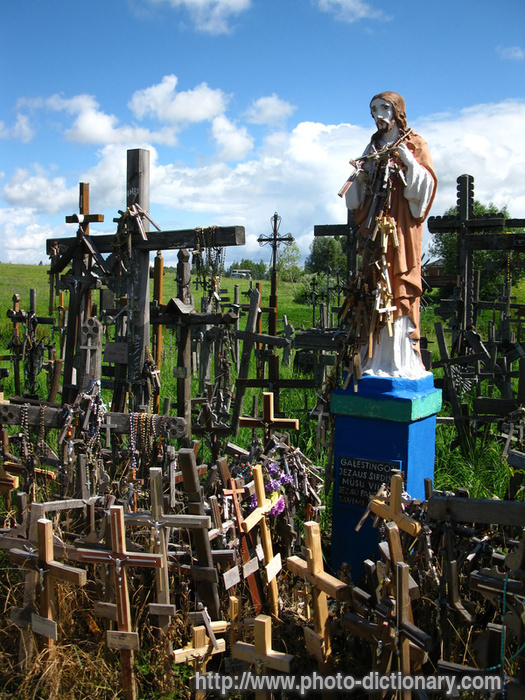 crosses - photo/picture definition - crosses word and phrase image
