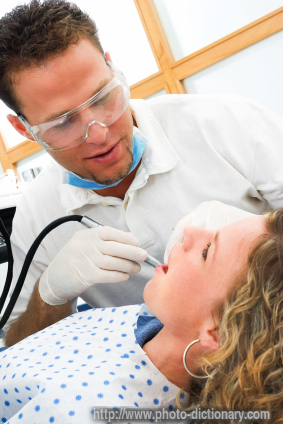 dental treatment - photo/picture definition - dental treatment word and phrase image