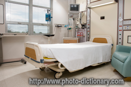 recovery room - photo/picture definition - recovery room word and phrase image