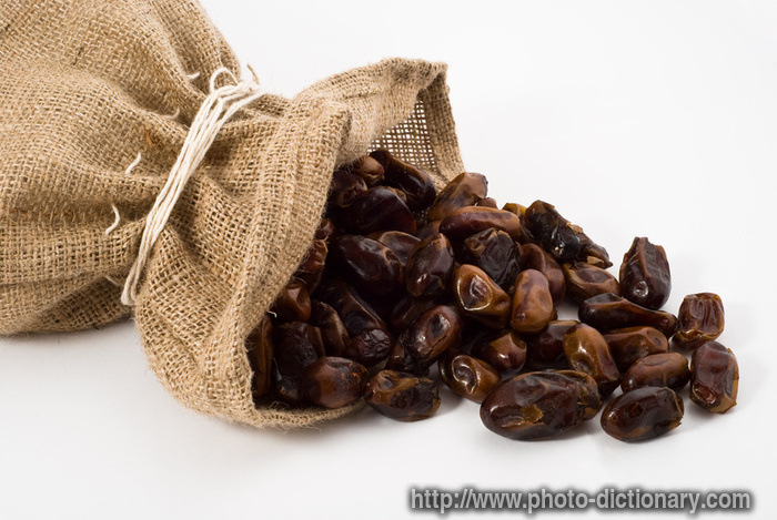 palm dates - photo/picture definition - palm dates word and phrase image