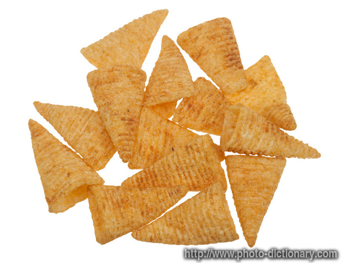 chilly corn chips - photo/picture definition - chilly corn chips word and phrase image