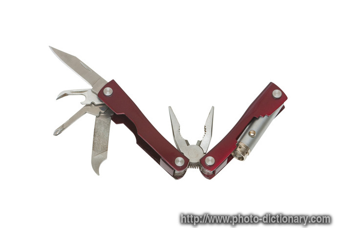 pocket tool - photo/picture definition - pocket tool word and phrase image