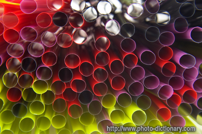 straws - photo/picture definition - straws word and phrase image