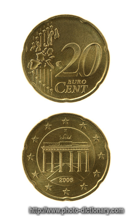 eurocents - photo/picture definition - eurocents word and phrase image