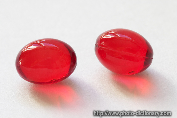 red pill - photo/picture definition - red pill word and phrase image