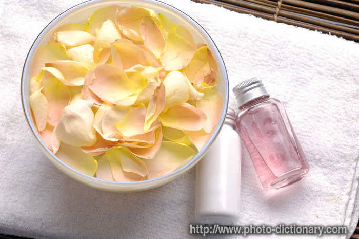 aroma therapy - photo/picture definition - aroma therapy word and phrase image