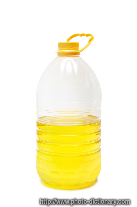 vegetable oil - photo/picture definition - vegetable oil word and phrase image