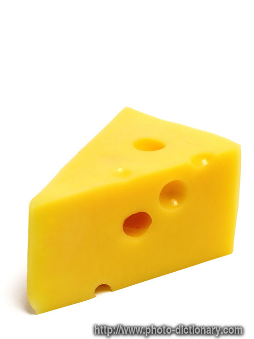 swiss cheese - photo/picture definition at Photo Dictionary - swiss