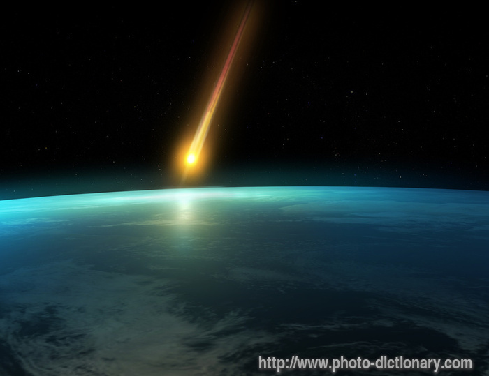 meteor - photo/picture definition - meteor word and phrase image