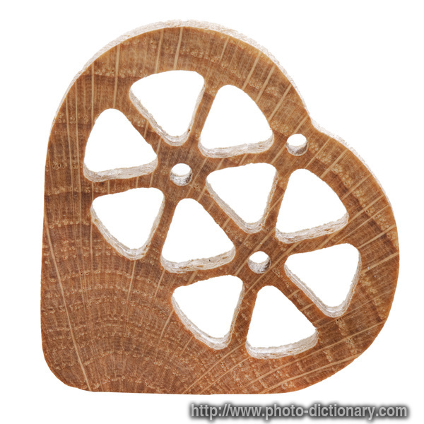 wood heart - photo/picture definition - wood heart word and phrase image
