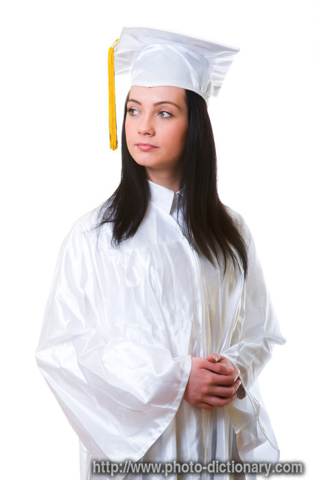 graduate - photo/picture definition - graduate word and phrase image