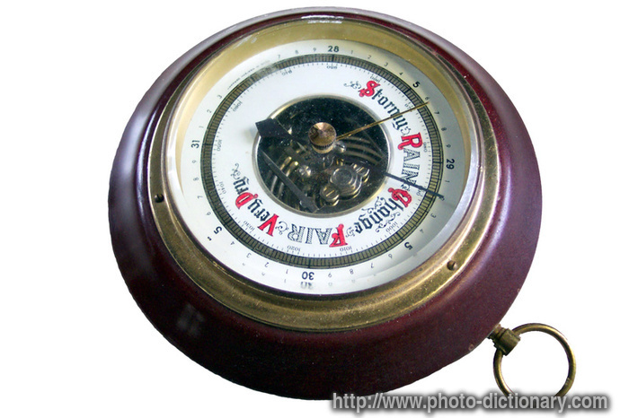 barometer - photo/picture definition - barometer word and phrase image