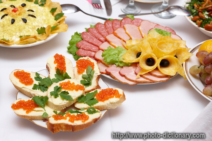 sandwiches - photo/picture definition - sandwiches word and phrase image