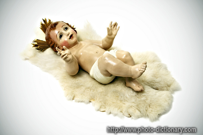 baby Jesus - photo/picture definition - baby Jesus word and phrase image