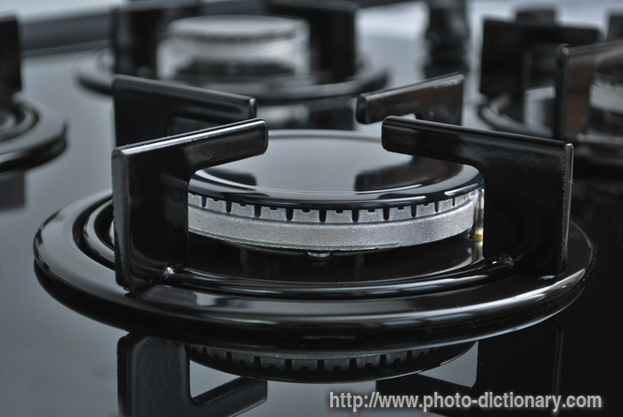 gas burner - photo/picture definition - gas burner word and phrase image
