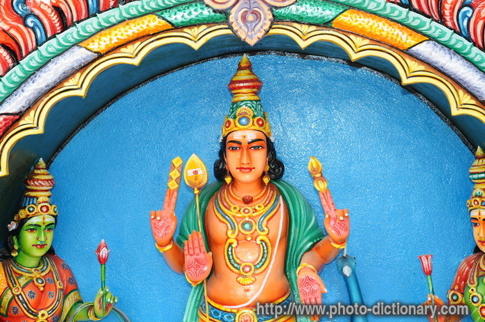 Hindu god - photo/picture definition - Hindu god word and phrase image
