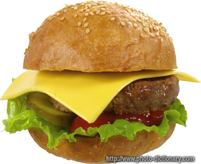 gamburger - photo/picture definition - gamburger word and phrase image