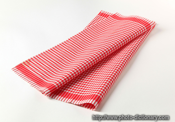 tea towels - photo/picture definition - tea towels word and phrase image