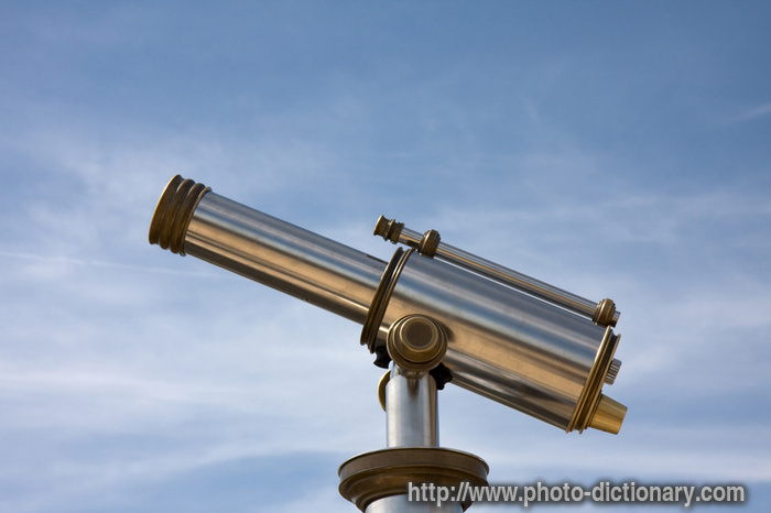 spyglass - photo/picture definition - spyglass word and phrase image