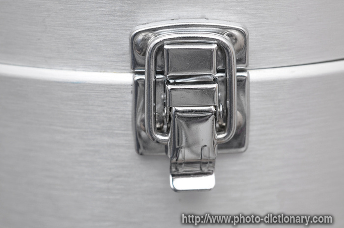 latch - photo/picture definition - latch word and phrase image