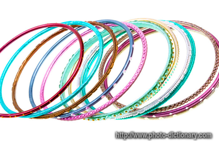 wrist bands - photo/picture definition - wrist bands word and phrase image