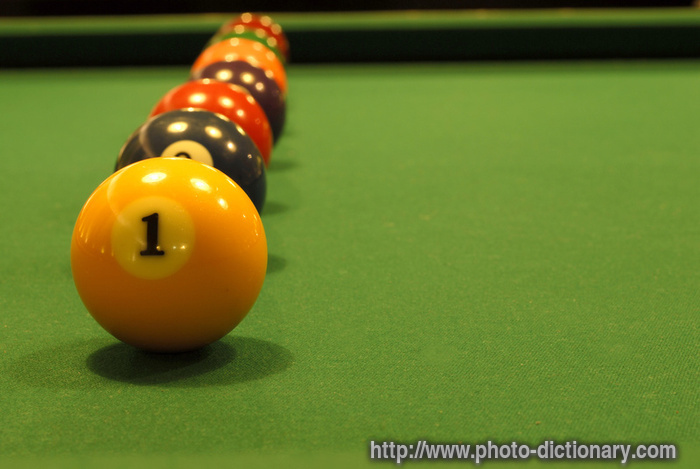 pool row - photo/picture definition - pool row word and phrase image