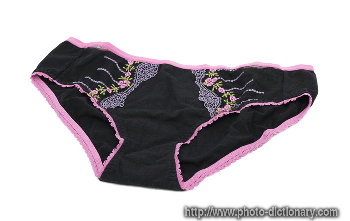 knickers - photo/picture definition at Photo Dictionary - knickers word and  phrase defined by its image in jpg/jpeg in English