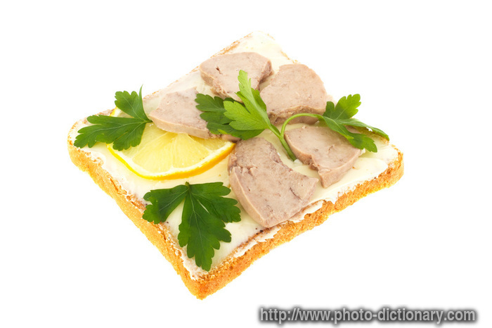 sandwich toast  photo\/picture definition at Photo Dictionary  sandwich toast word and phrase 