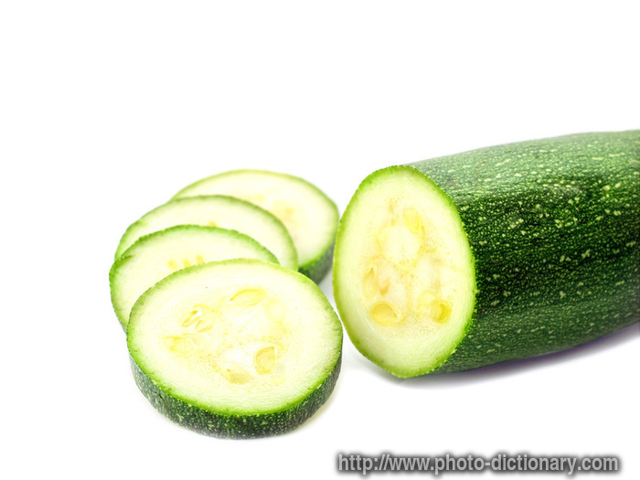 zucchini squash - photo/picture definition - zucchini squash word and phrase image