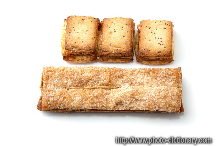 puff cakes - photo/picture definition - puff cakes word and phrase image