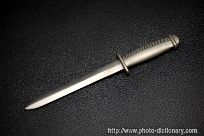 dagger - photo/picture definition - dagger word and phrase image