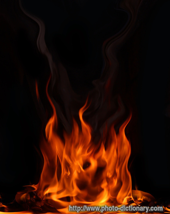 flame - photo/picture definition - flame word and phrase image