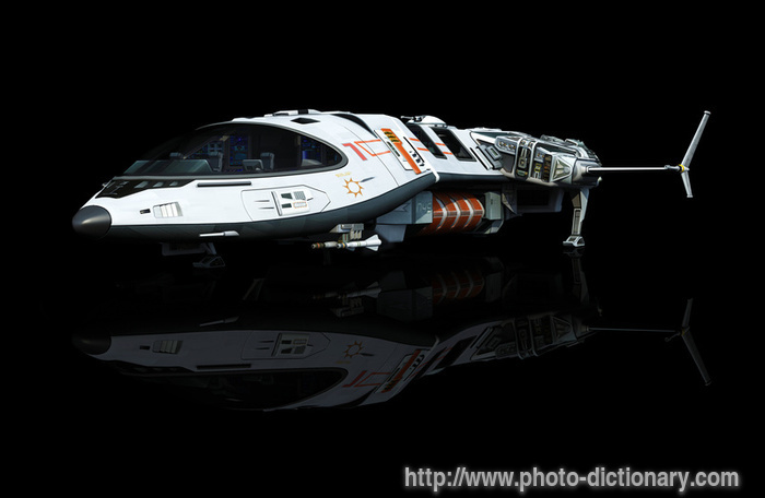 spaceship - photo/picture definition - spaceship word and phrase image