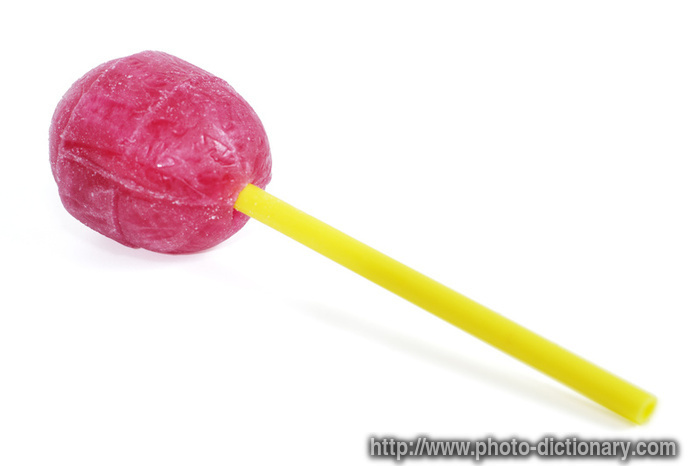 lollipop candy - photo/picture definition at Photo Dictionary - lollipop  candy word and phrase defined by its image in jpg/jpeg in English