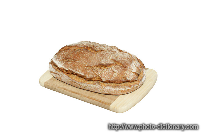 dark bread - photo/picture definition - dark bread word and phrase image