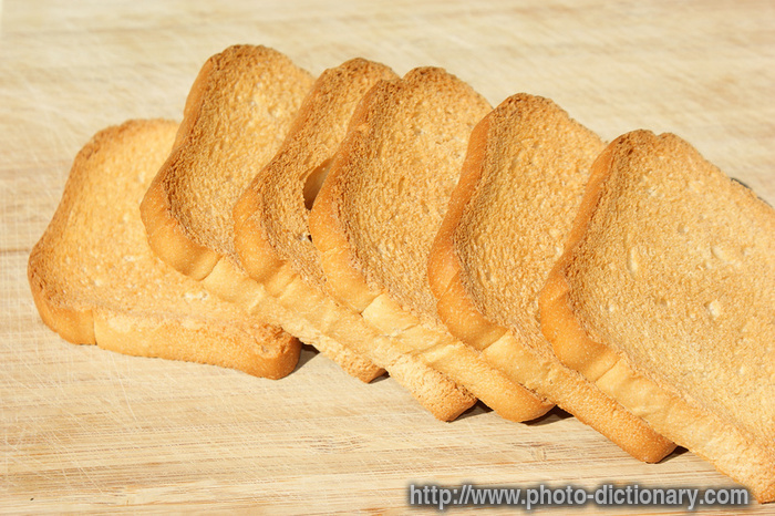 zwieback - photo/picture definition - zwieback word and phrase image