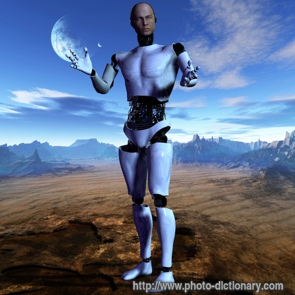 cyborg - photo/picture definition at Photo Dictionary - cyborg word and