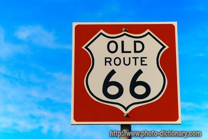 route - photo/picture definition - route word and phrase image
