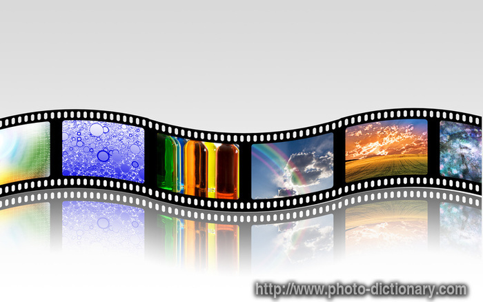 film strip - photo/picture definition - film strip word and phrase image