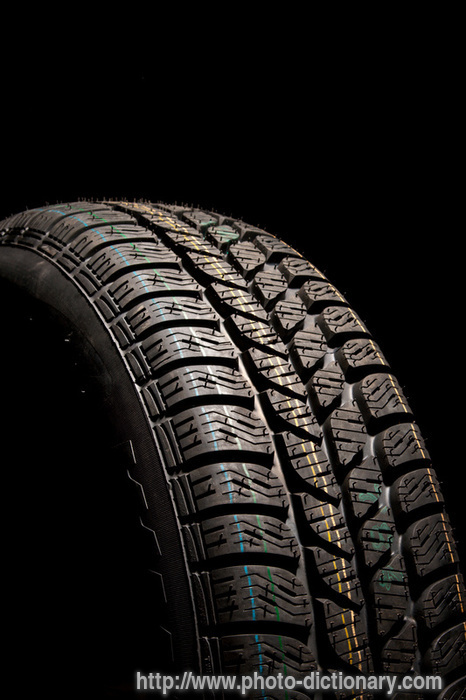 tire - photo/picture definition - tire word and phrase image