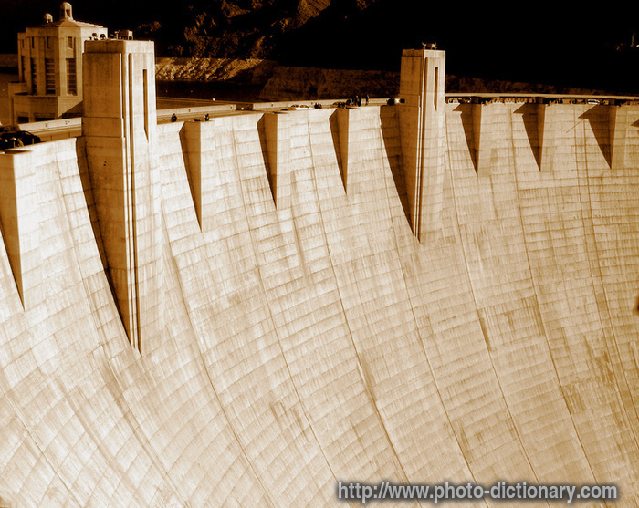 dam - photo/picture definition - dam word and phrase image