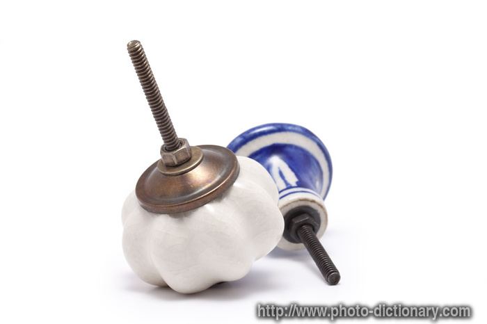drawer knobs - photo/picture definition - drawer knobs word and phrase image