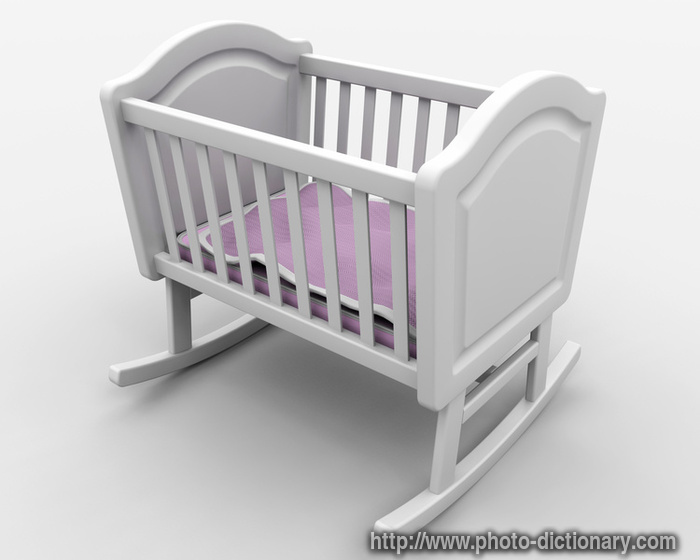 crib - photo/picture definition - crib word and phrase image