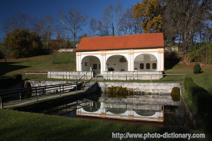 bavarian monastery - photo/picture definition - bavarian monastery word and phrase image
