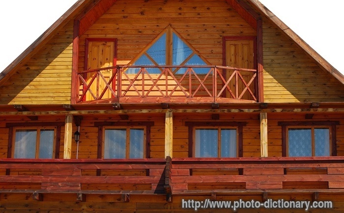lodge - photo/picture definition - lodge word and phrase image