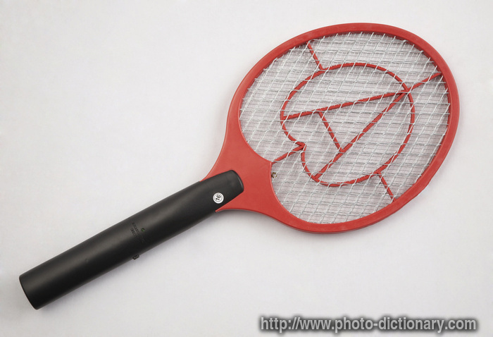mosquito trap racket - photo/picture definition - mosquito trap racket word and phrase image